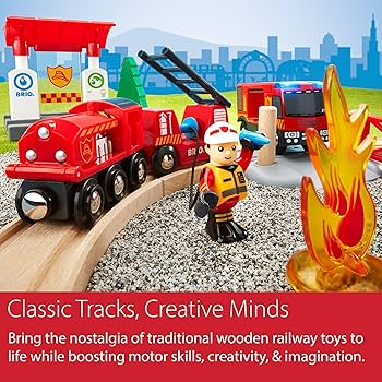 BRIO WORLD ファイヤーレスキューセット 33815 33815 ファイヤーレスキューセット | レールセット | ブリオ